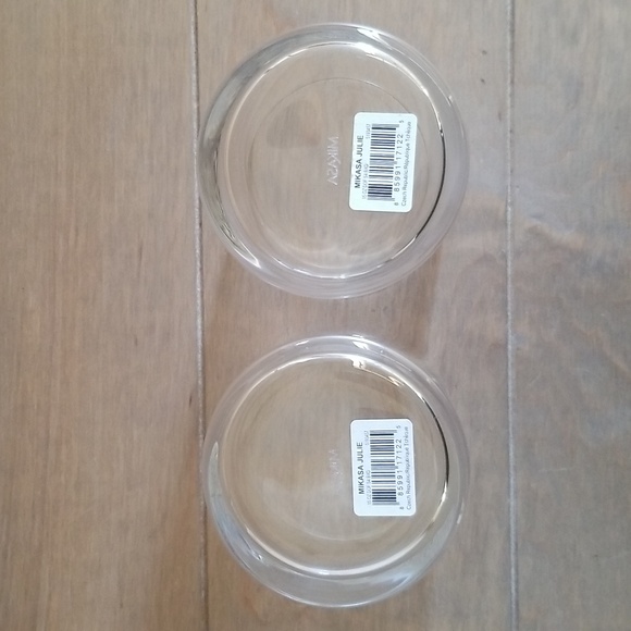 Mikasa Julie Luxury Crystal Old Fashioned Cocktail Glasses- Set of 2 - Picture 4 of 8